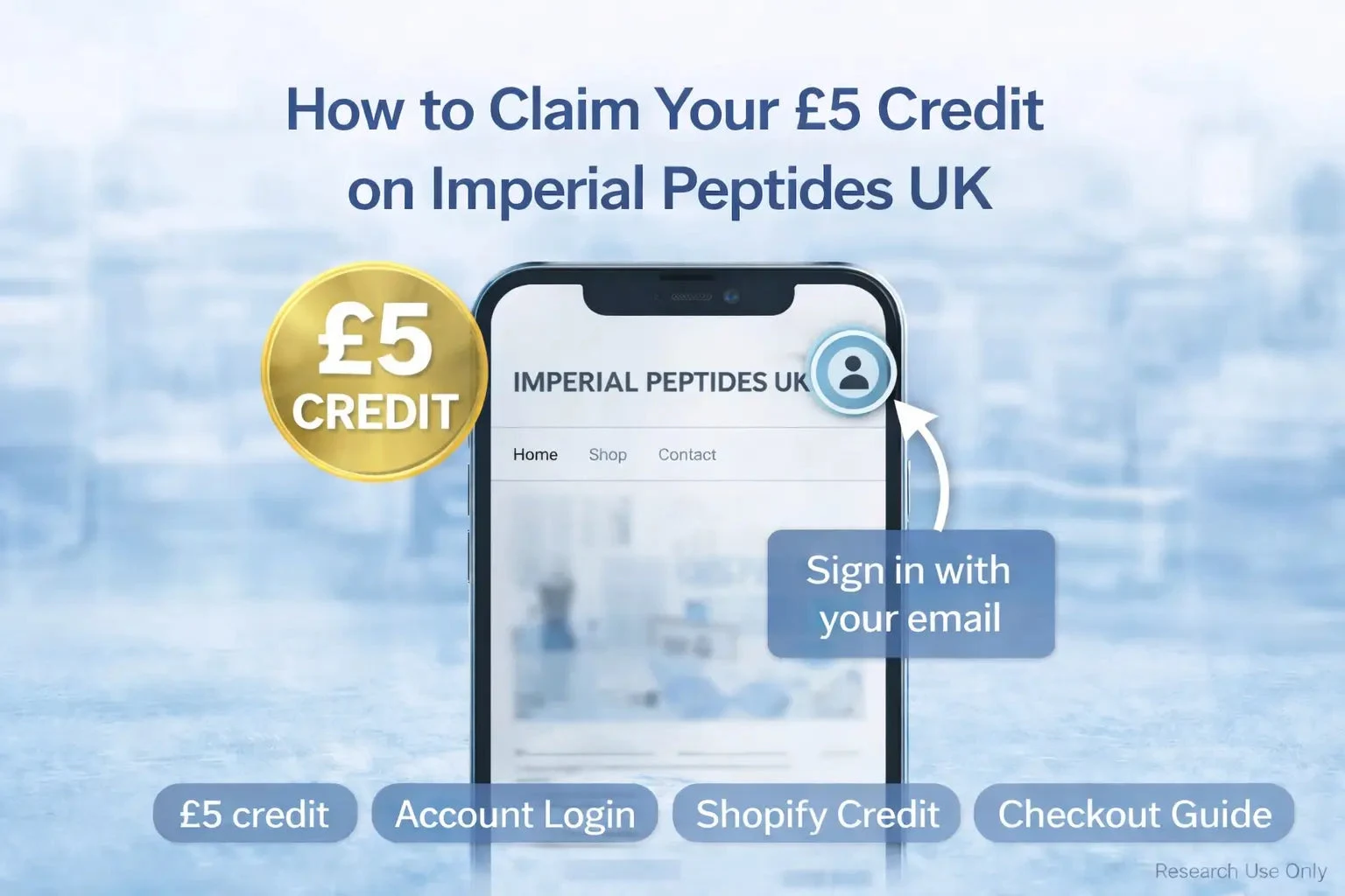 How to Claim Your £5 Credit