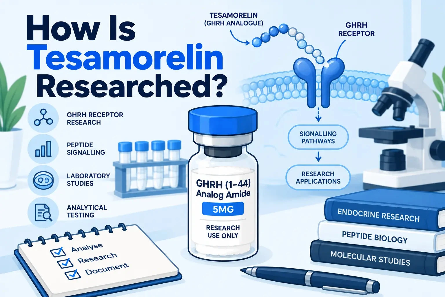 How Is Tesamorelin Researched?