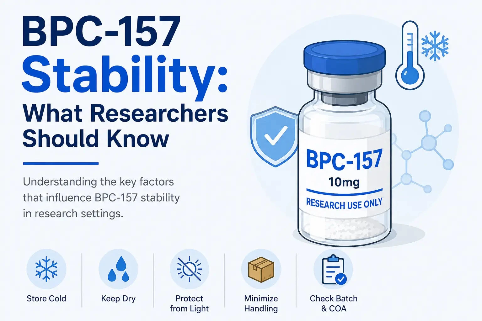 BPC-157 Stability: What Researchers Should Know