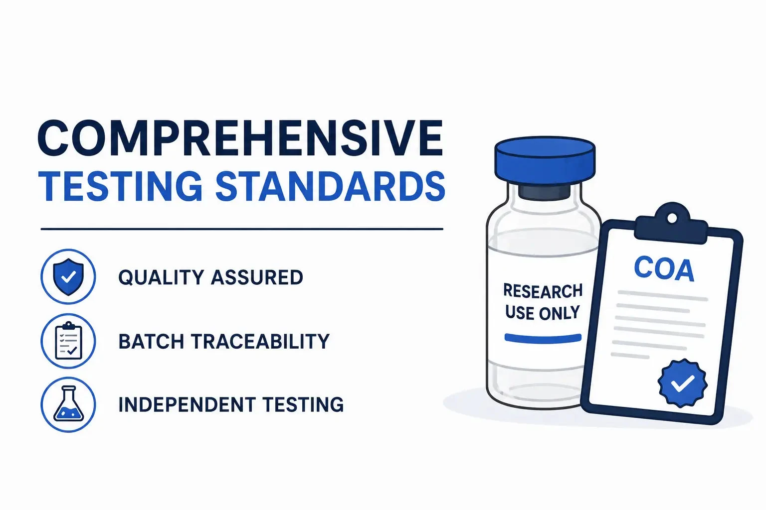 Why Imperial Peptides UK Has One of the Most Comprehensive Testing Standards in the UK Peptides Market