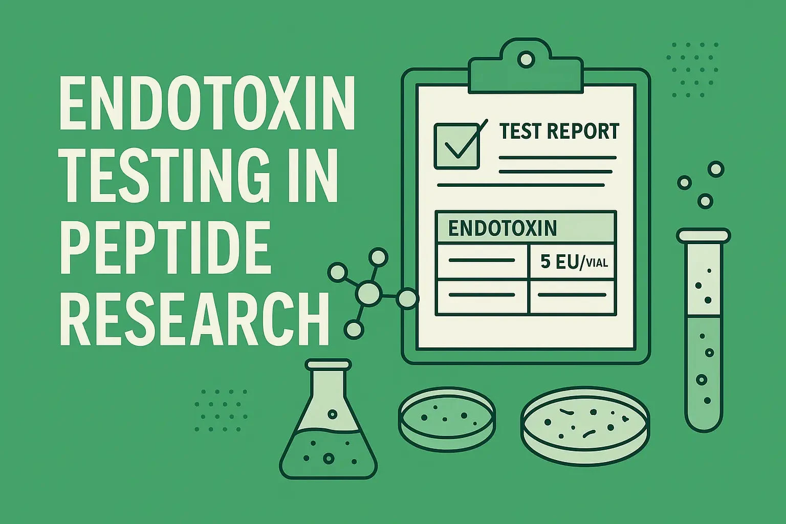 Endotoxin Testing in Peptide Research: Why It Matters for Reliable Scientific Results