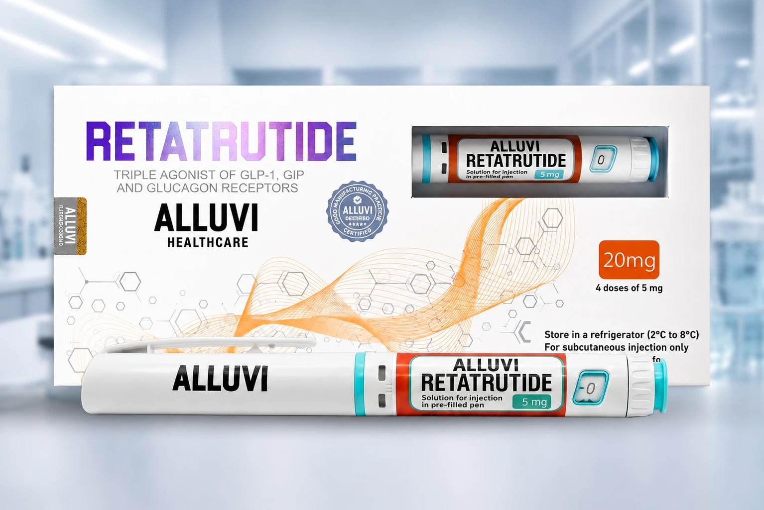 Alluvi Retatrutide 20mg (R&D)