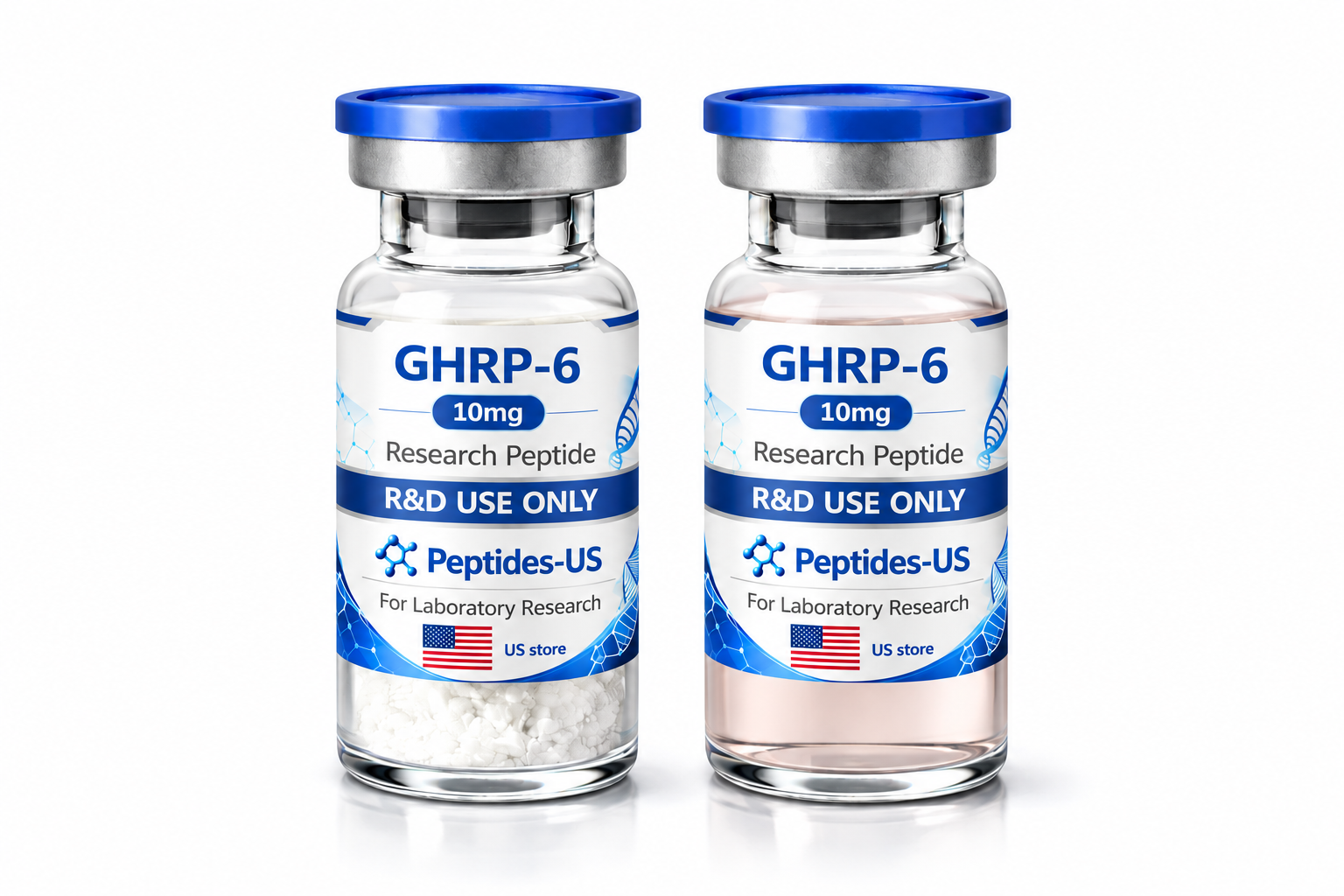 GHRP-6 10mg Research Peptide product image 1