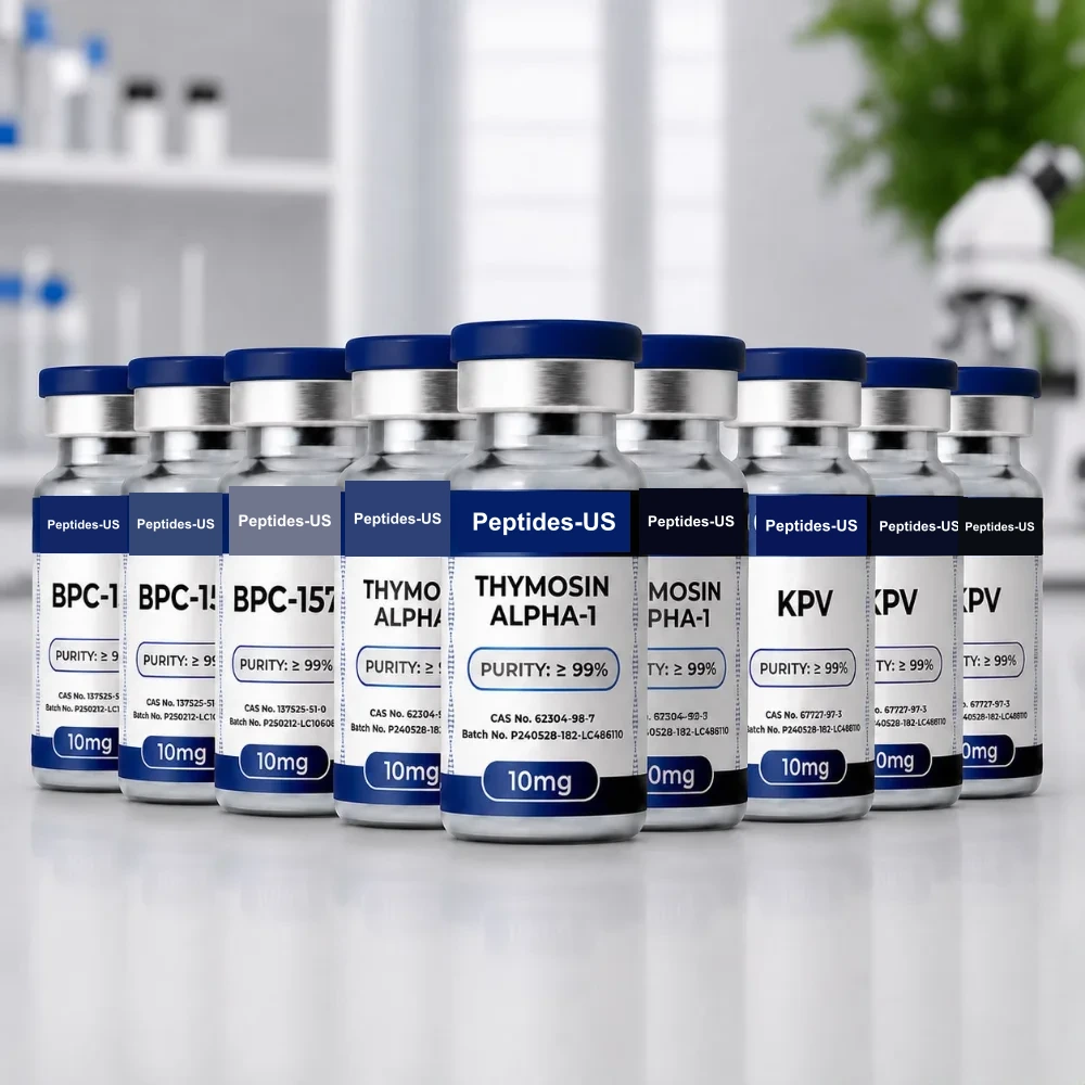 Immune Pathway Research Bundle x 9 Vials (Thymosin Alpha-1 10mg / KPV 10mg / BPC-157 10mg) product image 1